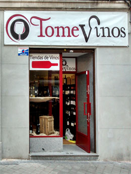 Tienda TomeVinos en calle Breton de los Herreros 19 - Madrid